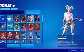 Conta Fortnite com várias skins e salve o mundo