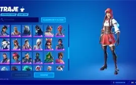 Conta Fortnite com várias skins e salve o mundo