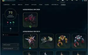 Conta League Of Legends TOP