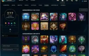 Conta League Of Legends TOP
