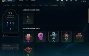 Conta League Of Legends TOP