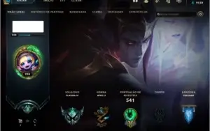 Conta League Of Legends TOP