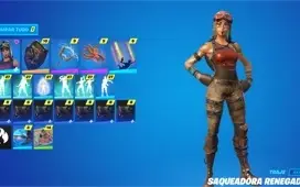 CONTA FORTNITE RENEGADE RAIDER