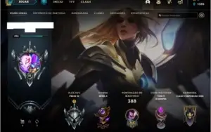 CONTA LEAGUE OF LEGENDS (ATIVAS/INATIVAS)