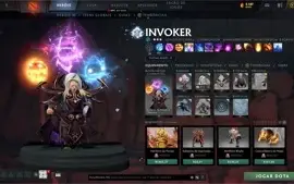 Conta com Kid Invoker, Arcana da Spectre e Persona do DK