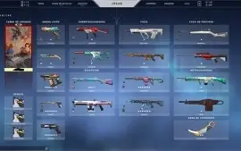 CONTA VALORANT 14 SKINS + CONTA LOL 134 SKINS