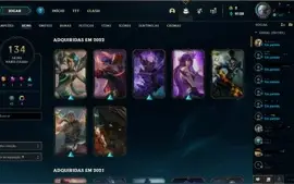 CONTA VALORANT 14 SKINS + CONTA LOL 134 SKINS