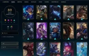 Conta Platina com 80 skins + skin no valorant