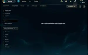 Conta LOL Platina 2 292 skin, todos os champs