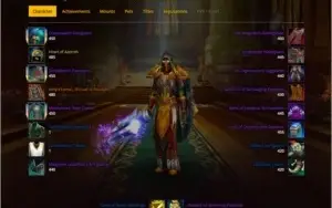 WoW ACC Tigre Spectral Veloz | Corcel De Tyrael | 75 Neck