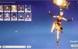 Keqing, Mona e outros. Dois Personagens 5 estrelas. Ar8