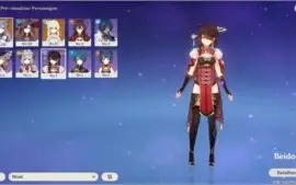 Keqing, Mona e outros. Dois Personagens 5 estrelas. Ar8
