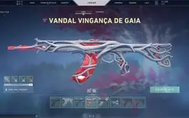 Conta de Valorant Imoral +700R$ skin MMR BOM com 1K VP