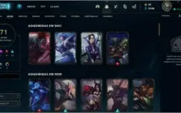 Conta League of Legends Barata