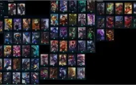 Nível 365, Todos Campeões, 854K Teemo, 119 Skins, 55 Épicas