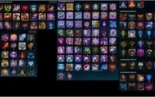 Nível 365, Todos Campeões, 854K Teemo, 119 Skins, 55 Épicas