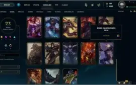 CONTA LEAGUE OF LEGENDS PRATA III, XP 106