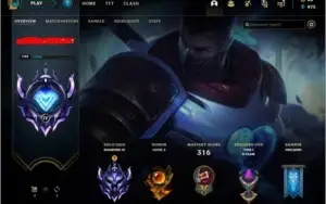 CONTA DIAMANTE 4 COM MAIS DE 100 CAMPEÕES E 92 SKINS
