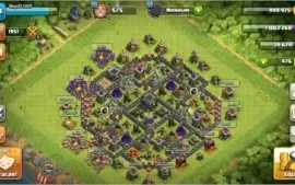 Vendo conta clash of clans cv 9