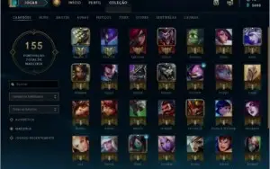 Conta Lol Level 44 // 15 skin // platina 4 // 41 champ