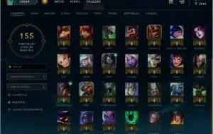 Conta Lol Level 44 // 15 skin // platina 4 // 41 champ