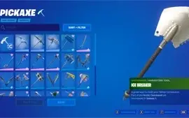 Conta com 39 skins + picaretas tryhards