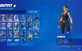 Conta com 39 skins + picaretas tryhards