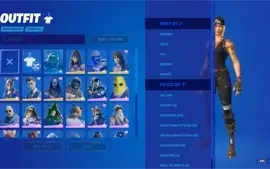Conta com 39 skins + picaretas tryhards