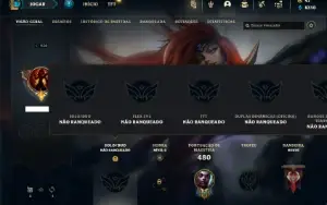 Unranked com 145 Champs e 131 Skins