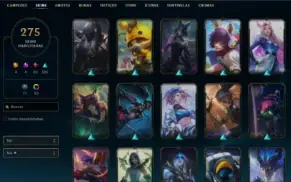 Conta Level 290 - 275 Skins