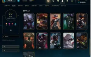 Platina II + Várias Skins