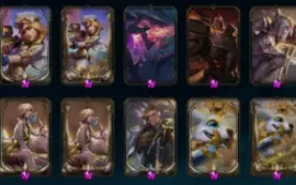 Conta Lol Nv 750 - Com 1377 Skins , Skin Do Pax Tf
