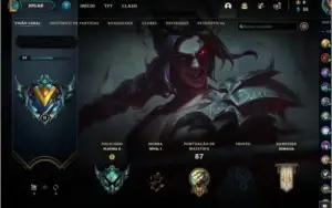 Conta lol  platina league of legends