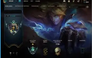 Conta lol  platina league of legends