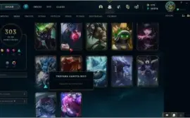 Conta de LOL antiga (2012) com skins. Diamante solo e flex.