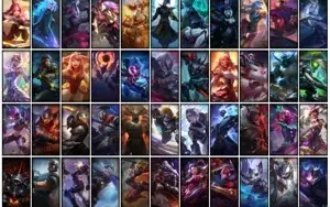 Conta prata 2 com 112 Champs e 120 Skins + 1 Prestigio