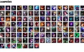 Conta prata 2 com 112 Champs e 120 Skins + 1 Prestigio