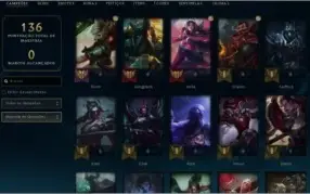 CONTA Ouro 1 | 41 CHAMPS | 25 SKINS