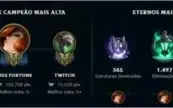 Conta TFT(Platina desde S2) + League of Legends(25 Skins)