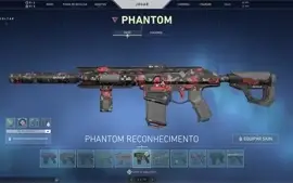 Conta rara valorant imortal com R$1.550 gastos