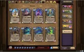 CONTA TOP HEARTHSTONE 136 LENDARIAS