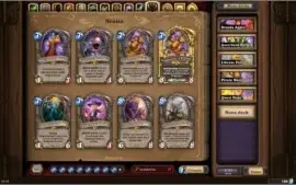 CONTA TOP HEARTHSTONE 136 LENDARIAS