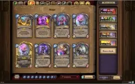 CONTA TOP HEARTHSTONE 136 LENDARIAS