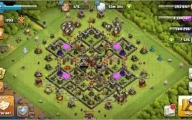 Centro de Vila 10 com 7200 Gemas!
