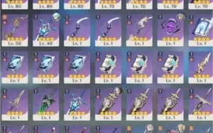 CONTA AR55 KLEE, GANYU, VENTI, KEQINGc1, +5* 10KPRIMO+20ROLL