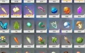 CONTA AR55 KLEE, GANYU, VENTI, KEQINGc1, +5* 10KPRIMO+20ROLL