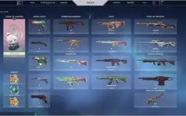 conta prata 3 com algumas skins (tudo nas fotos)