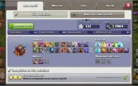 Vendo Contas Clash of Clans , 3 contas cv 10 bem upadas