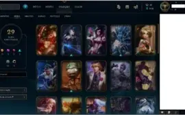 Conta Prata III 29 skins 78 Campeoes