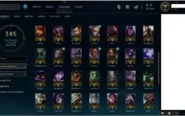 Conta Prata III 29 skins 78 Campeoes